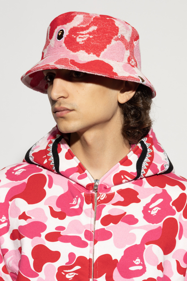 A BATHING APE® Hat with logo
