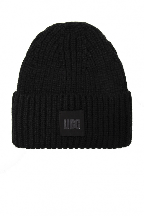 Ugg® Chunky Rib Beanie Noir - GenesinlifeShops Canada - Black