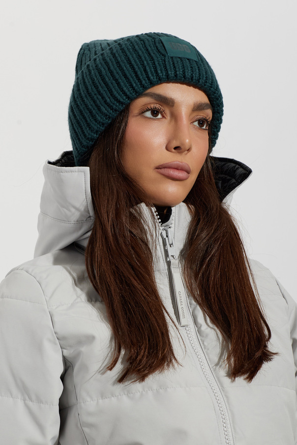 UGG Beanie hat with logo patch
