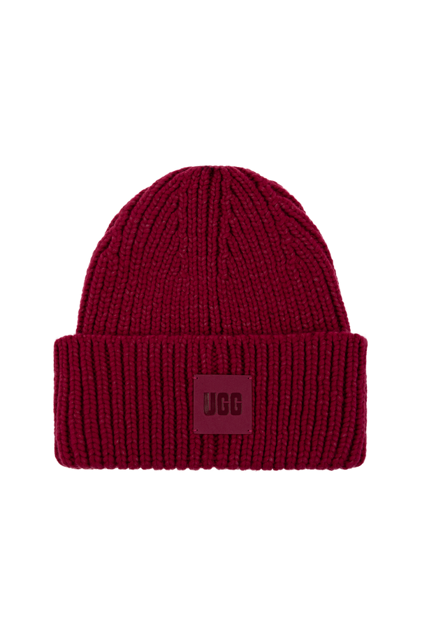 Beanie with logo patch od UGG