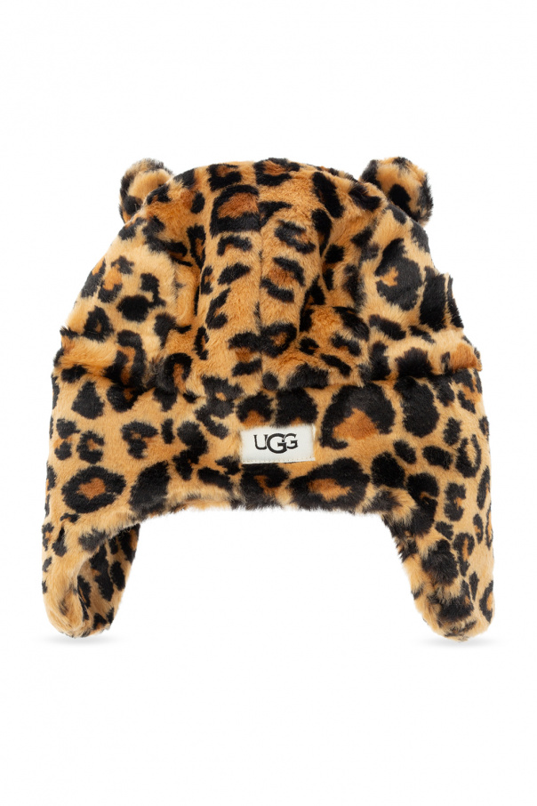 ugg leather Kids Patterned beanie
