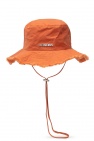 Jacquemus ORANGE 'Artichaut' hat with logo