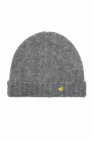 Los Angeles Lakers Grey Cuff Bobble Beanie Hat