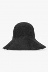 TOTEME BLACK Paper straw bucket hat