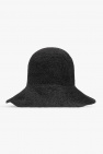 TOTEME BLACK Paper straw bucket hat