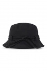 Jacquemus BLACK Bucket hat with logo