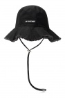 Jacquemus BLACK 'Artichaut' hat with logo
