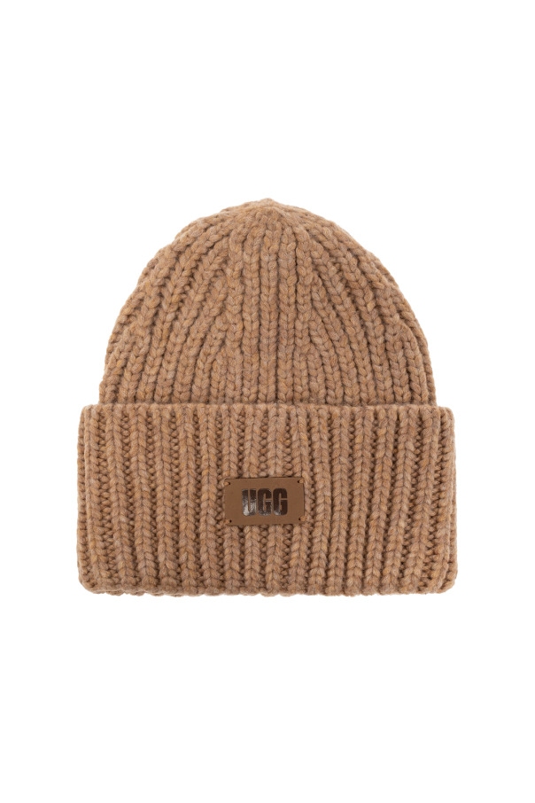 ugg ginger Kids Beanie with logo patch