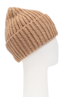 UGG Kids beige Beanie with logo patch