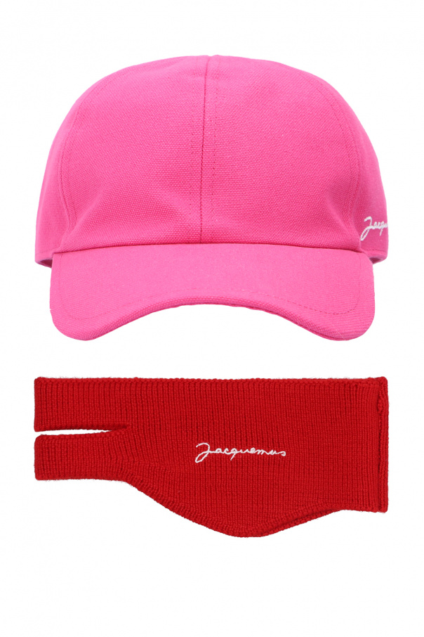 Jacquemus Baseball cap with neck warmer