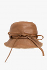 Jacquemus BROWN ‘Mentalo’ leather hat