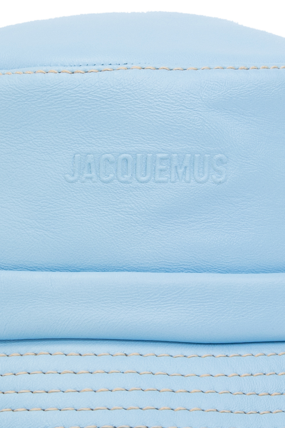 Jacquemus ‘Mentalo’ leather Panel hat