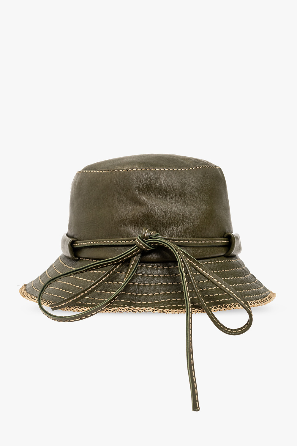 Jacquemus ‘Mentalo’ leather bucket hat