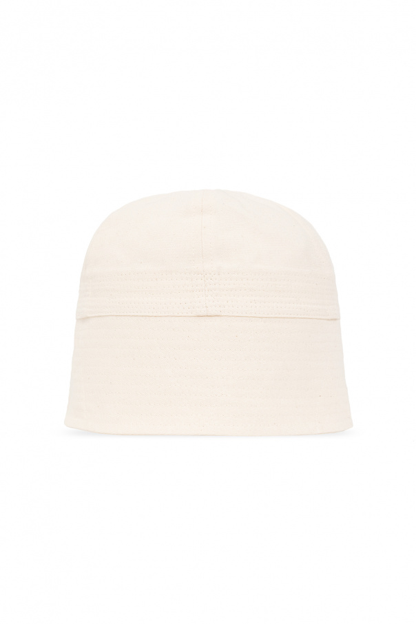 Jacquemus ‘Le Marino’ bucket BEIGE hat with logo