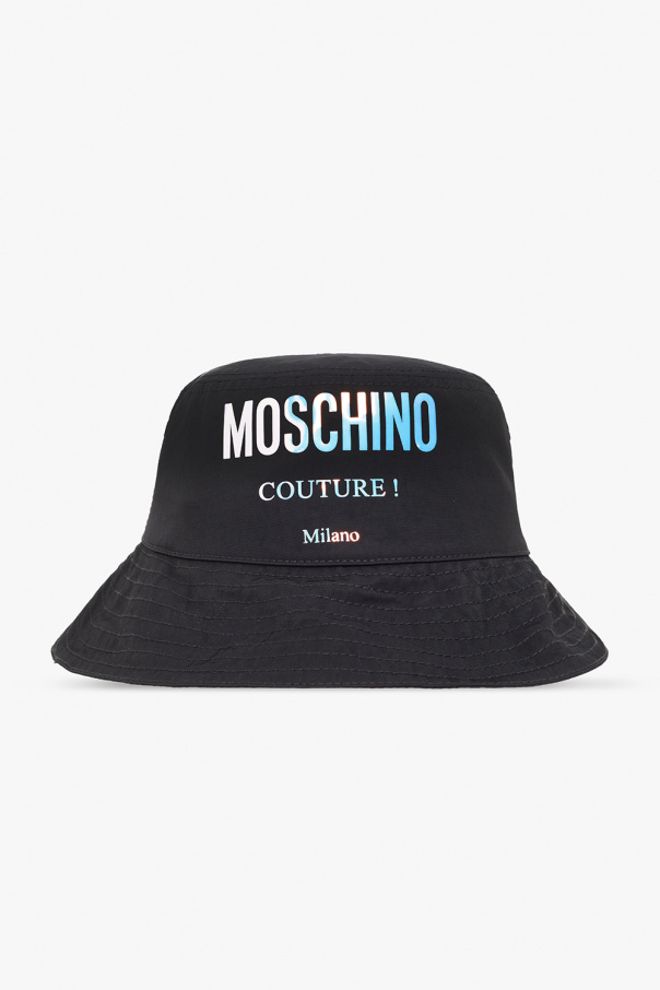 Moschino Bucket Outdoor hat with logo