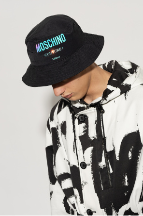 Bucket hat with logo od Moschino