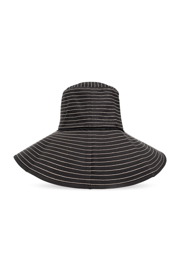 TOTEME Silk bucket Schwarz hat