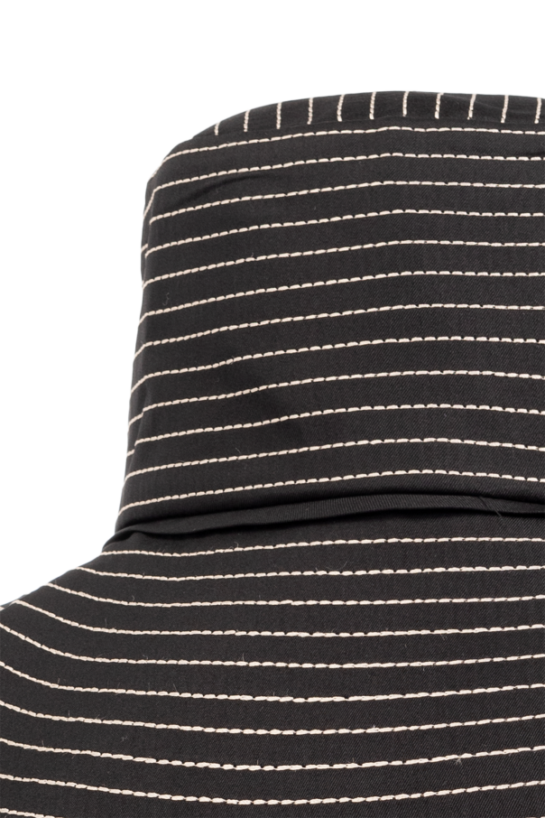 TOTEME Silk bucket Schwarz hat