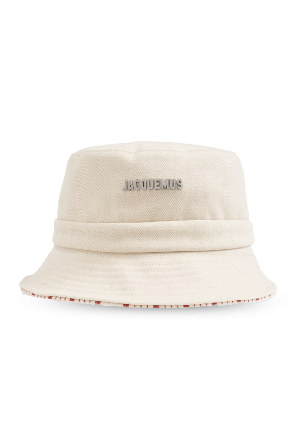 Jacquemus Hat with logo-shaped applique