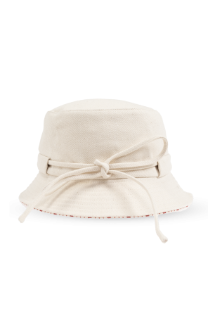 Jacquemus Hat with logo-shaped applique