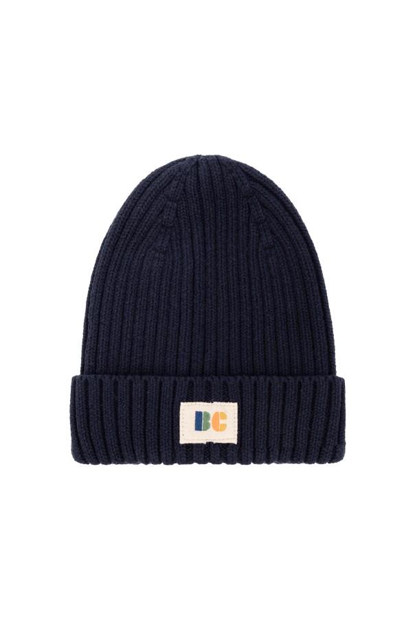 Bobo Choses logo-jacquard striped cap