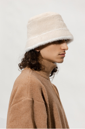 Jacquemus Bucket hat Grey with logo