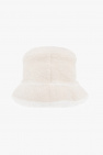 Jacquemus cream Bucket hat with logo
