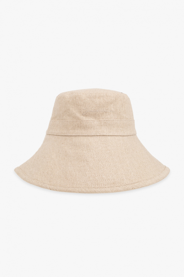 Jacquemus Slip neckline and cap sleeves with turned up bottom