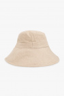 Jacquemus beige Linen bucket hat