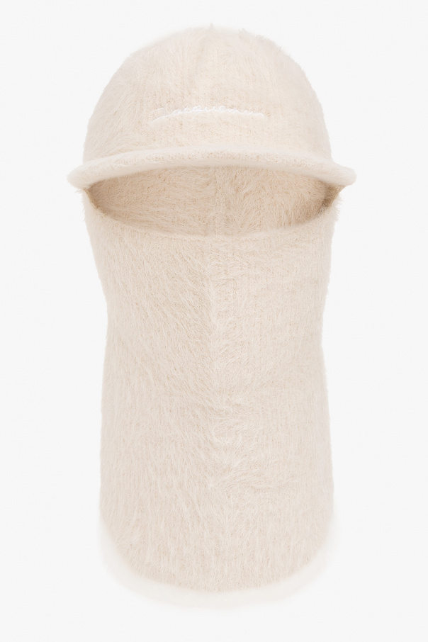 Jacquemus Pink lavender bandana-print bucket hat from featuring bandana print and wide brim