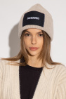 Jacquemus beige Beanie with logo