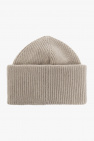 Jacquemus beige Beanie with logo