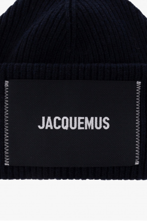 Jacquemus adidas logo-print bucket hat Blau