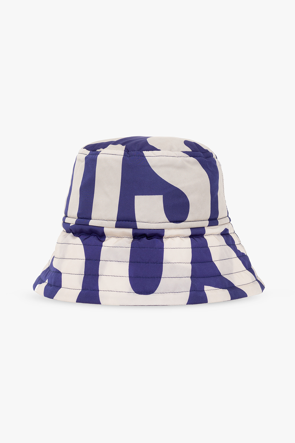 Dries Van Noten Bucket hat White with logo