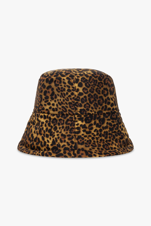Dries Van Noten Bucket hat Wide with animal motif