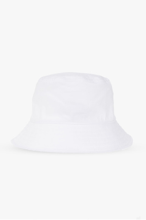 Raf Simons Logo-patched bucket print hat