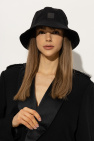 Raf Simons BLACK Logo-patched bucket hat