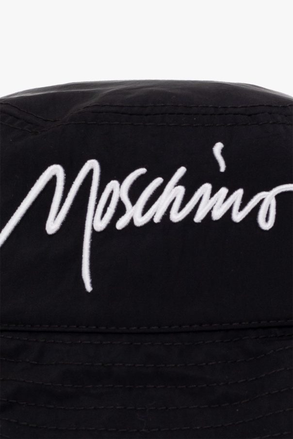 Moschino YETI Men's Camo Lodge Badge Trucker Hat Khaki