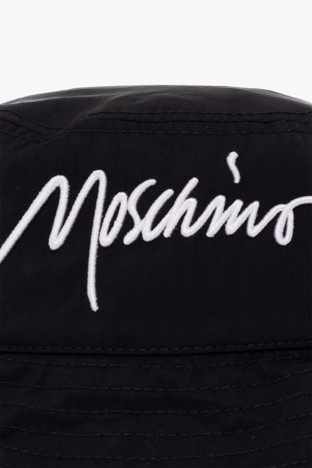 Moschino Prada woven raffia hat