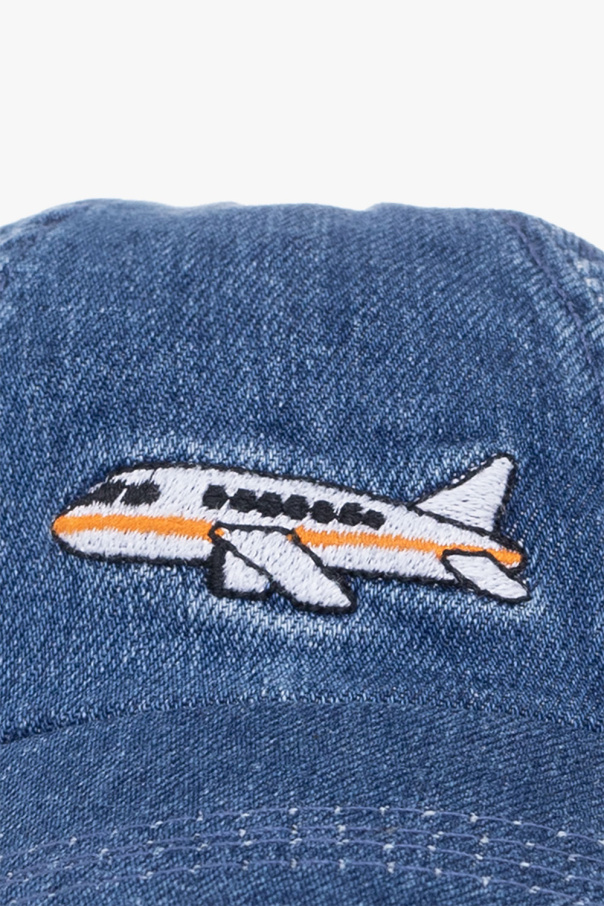 Mini Rodini AMIRI Trucker logo-embroidered baseball cap