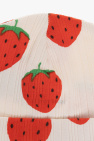 Mini Rodini Beanie with motif of strawberries