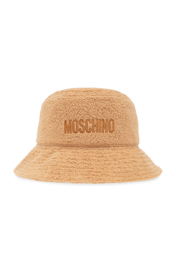 Fleece bucket hat od Moschino