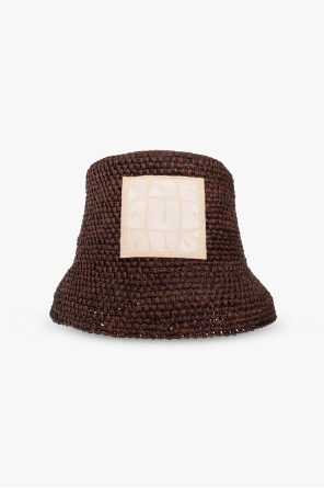 knitted bear-ear hat