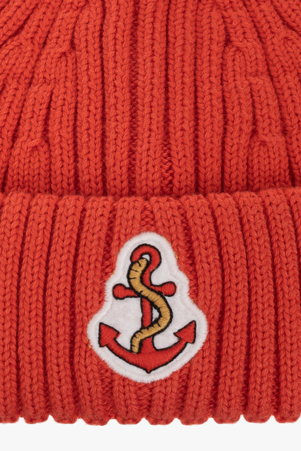 Mini Rodini Patched ribbed beanie