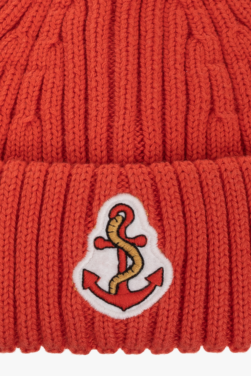 Mini Rodini Patched ribbed beanie