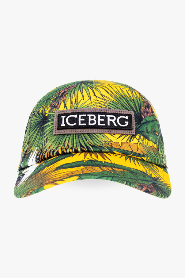 Iceberg Philosophy Di Lorenzo Serafini fishnet-trim bucket hat