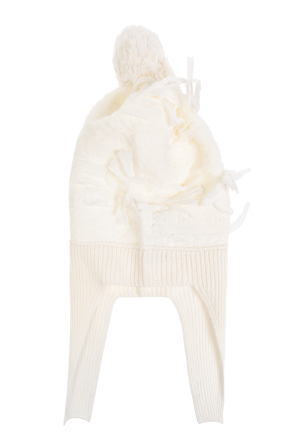 M Lounge Curve Gebreide korte hoodie-jurk od Iceberg