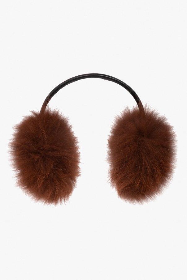 Yves Salomon Fur earmuffs