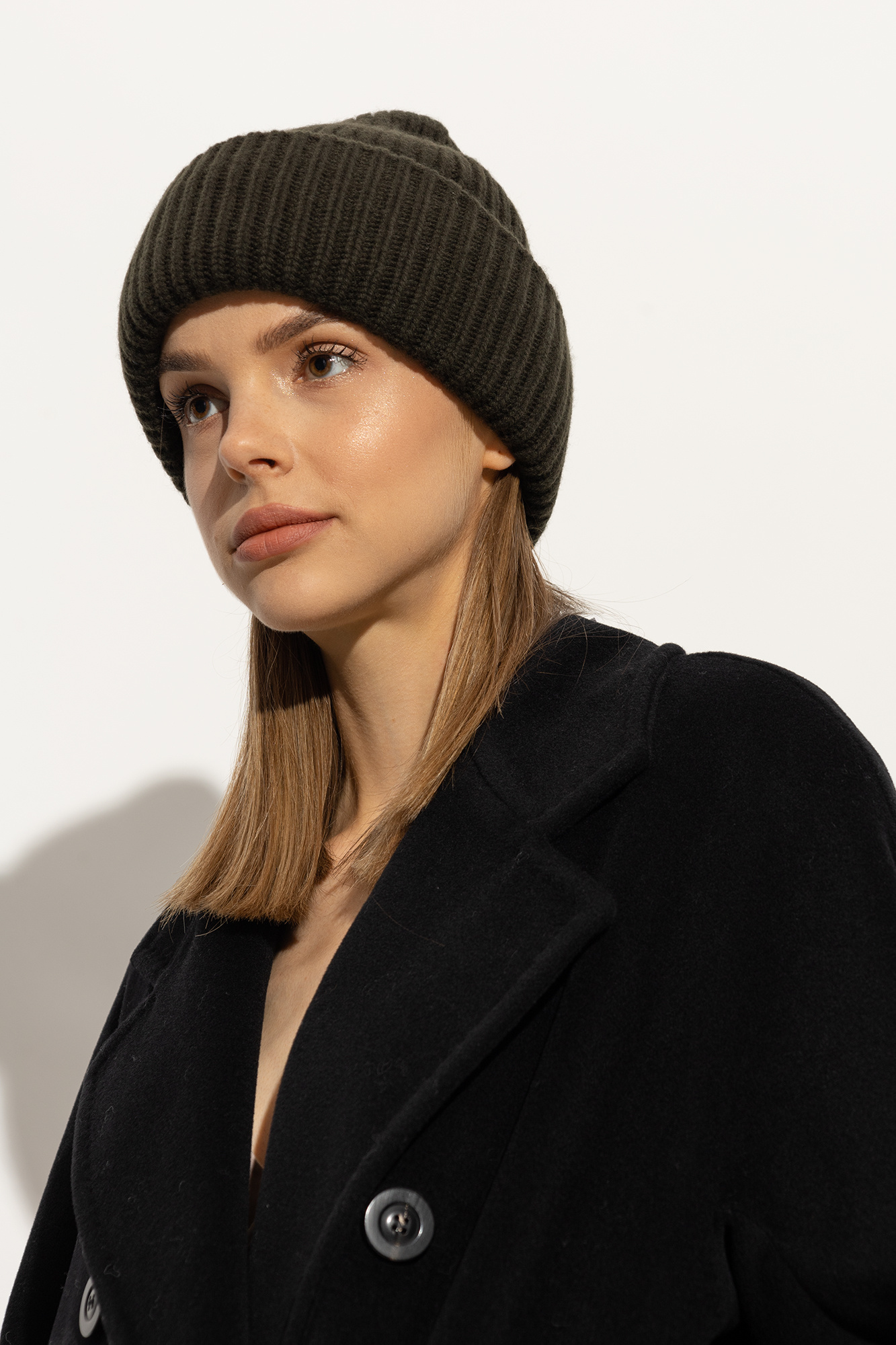 Yves Salomon Wool beanie