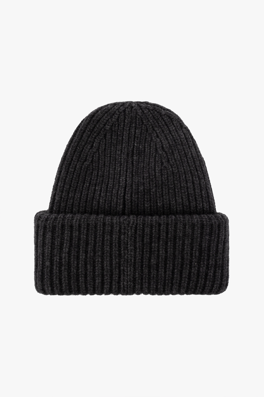 Yves Salomon Wool beanie with logo